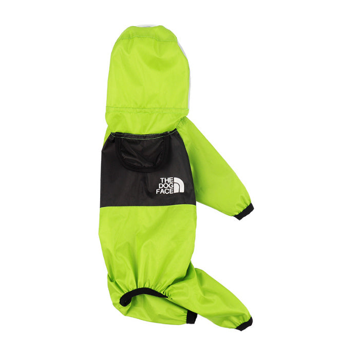 ⭐ 🌧️ ペット用レインポンチョ（脚の長い子にも対応）