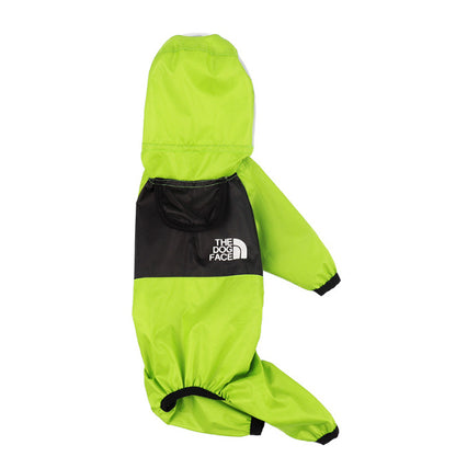 ⭐ 🌧️ ペット用レインポンチョ（脚の長い子にも対応）