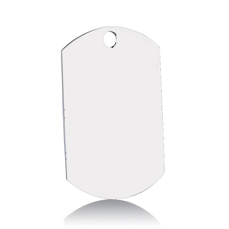 【デザイン豊富】🐾小さなペンダント風・迷子防止ネームタグ（チタン製）