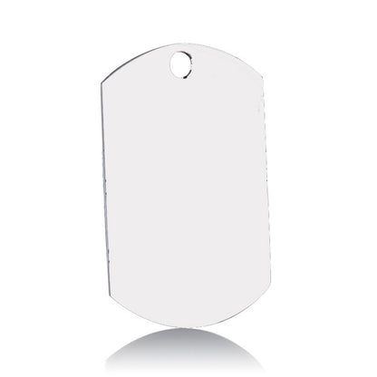 【デザイン豊富】🐾小さなペンダント風・迷子防止ネームタグ（チタン製）