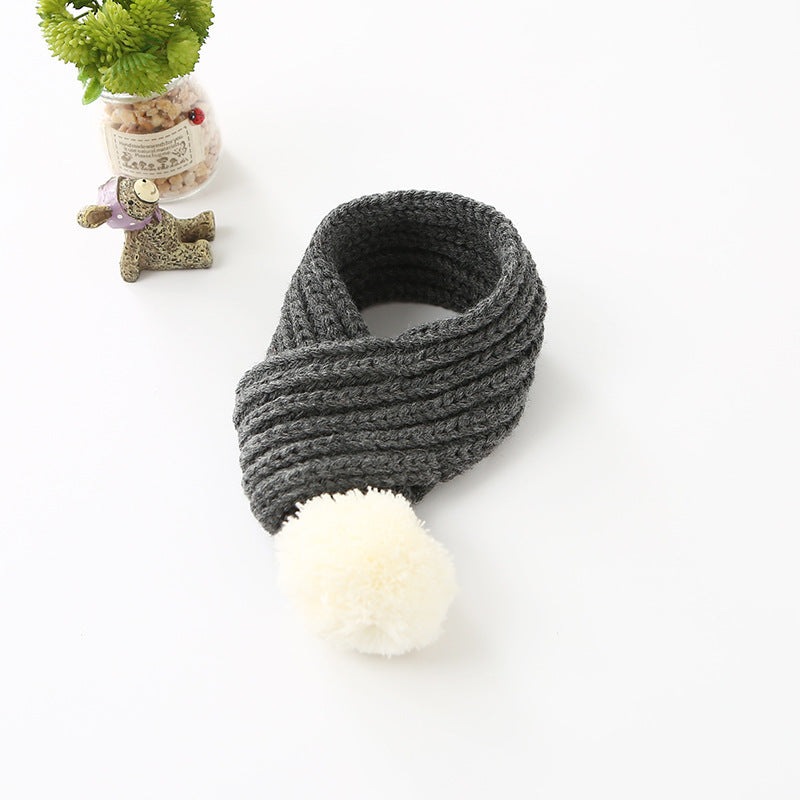🧣🐶 ふわふわウール・ペット用スカーフ（犬・猫用）