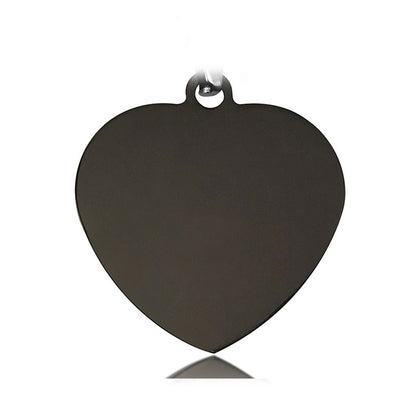 【デザイン豊富】🐾小さなペンダント風・迷子防止ネームタグ（チタン製）