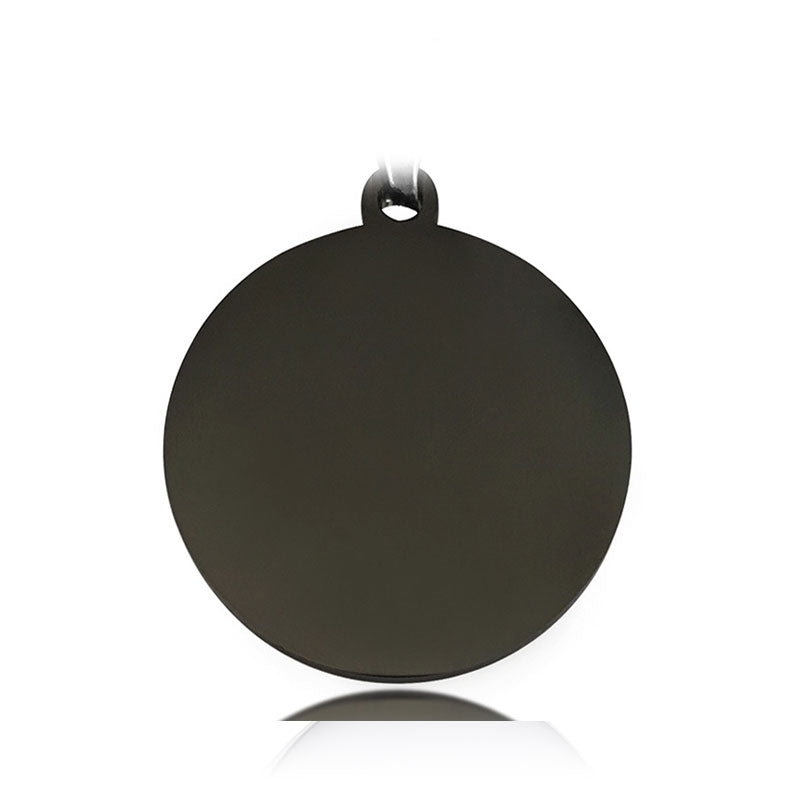 【デザイン豊富】🐾小さなペンダント風・迷子防止ネームタグ（チタン製）