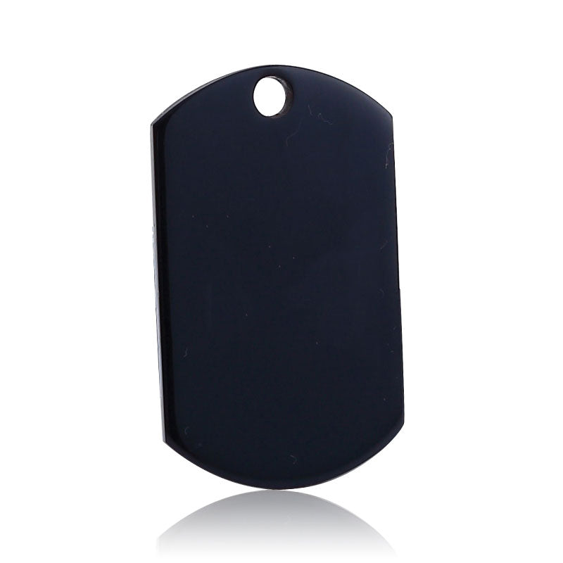 【デザイン豊富】🐾小さなペンダント風・迷子防止ネームタグ（チタン製）