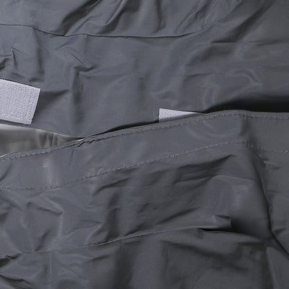 🌧️✨ 反射素材のペット用レインコート（夜のお散歩も安心）