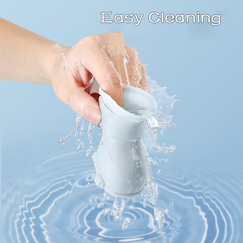 雨の日のお散歩でもキレイ ペット用 長ぐつ