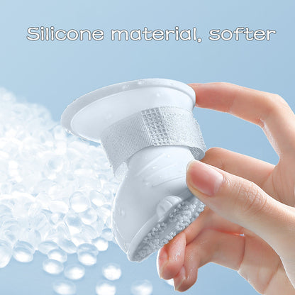 雨の日のお散歩でもキレイ ペット用 長ぐつ