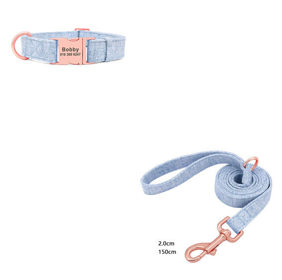 🐶🔒 名入れ可・迷子防止ドッグカラー（首輪）／軽量ノンウーブン (不織布) 素材