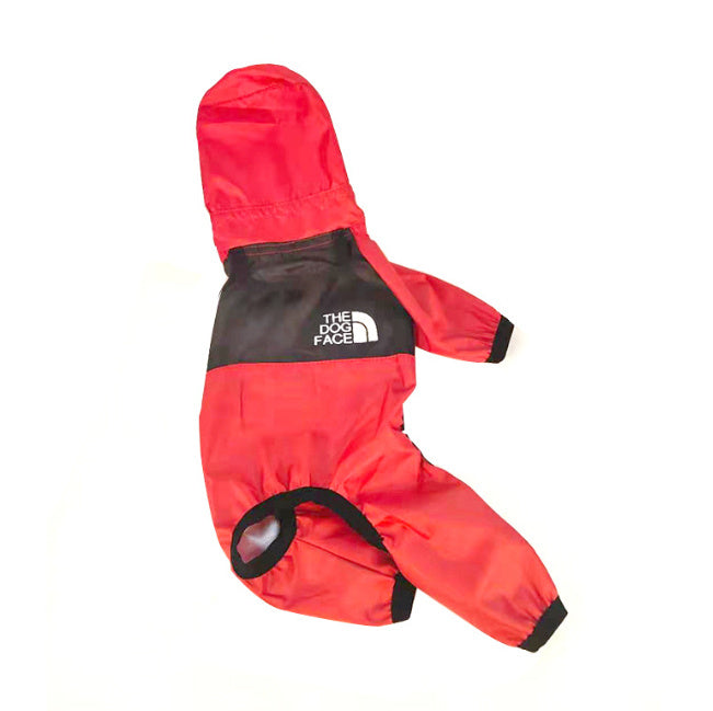 ⭐ 🌧️ ペット用レインポンチョ（脚の長い子にも対応）