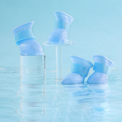 雨の日のお散歩でもキレイ ペット用 長ぐつ